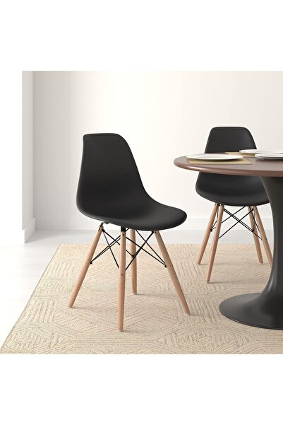 Mahmayi Ultimate Eames Style DSW Dining Chair Pack of 2
