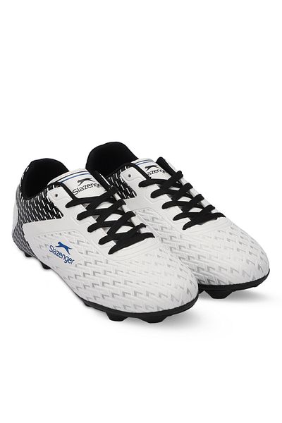 Slazenger Ανδρικά παπούτσια ποδοσφαίρου CYCLE I Λευκά / Μαύρα