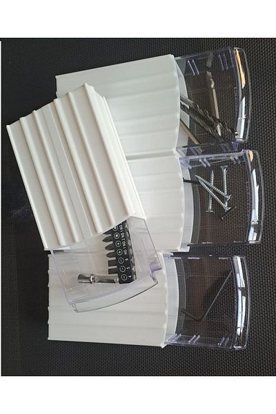 Depolife Transparent Organizer Box with Drawers 4 Boxes Dremel Engraving Bead Jewelry Storage Box Organizer