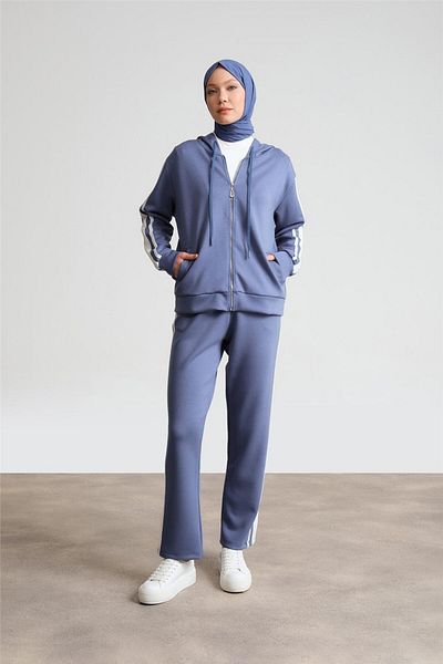 Armine Tracksuit Set 23Kd2846 Indigo
