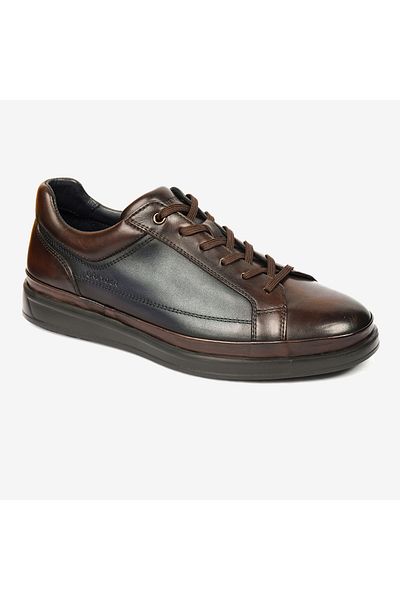 Greyder Pantofi casual pentru bărbați, maro, bleumarin, din piele naturală 4K1UA18010