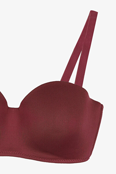 koza iç giyim Kadın Dolgusuz Mikro Straplez Sütyen