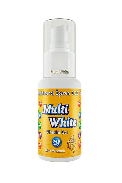 Multi White Banana Flavored Children's Toothpaste 50 ml