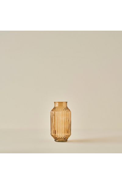 Bella Maison Γυάλινο βάζο Nilda Amber (12x23 cm)