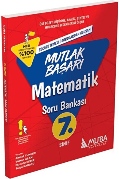 Referans Yayınları Muba Yayınları 7. Sınıf Matematik Mutlak Başarı Soru Bankası