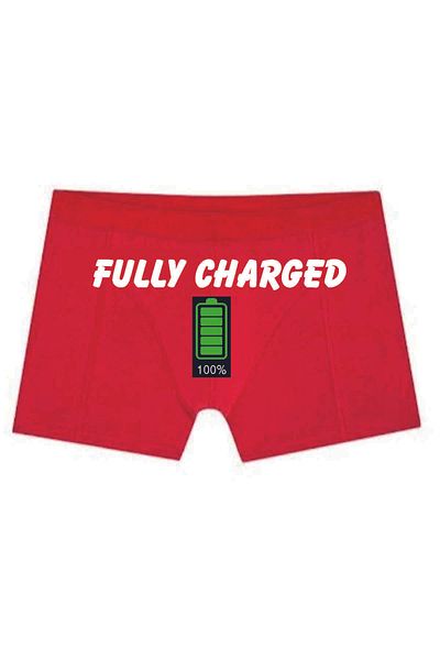 BoxerMasters White and Red Full Function Boxers