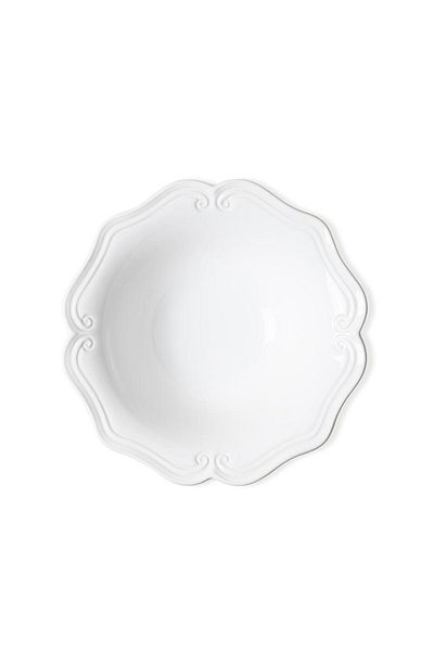 The Mia White Grande Salad Bowl - 29X10 cm Grd0018
