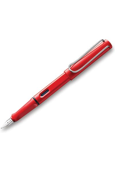 STOREMAX Jvnnshop Safari Fountain Pen Metal Clip Ef Uc Red 646268