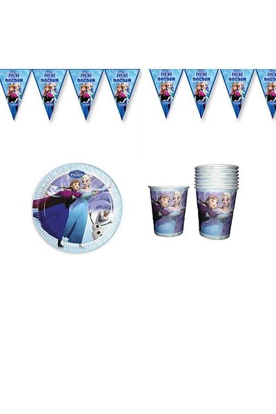 Frozen Elsa مجموعة Frozen Collection GL Elsa Maxi Party - 16 شخصًا، موديل 865029