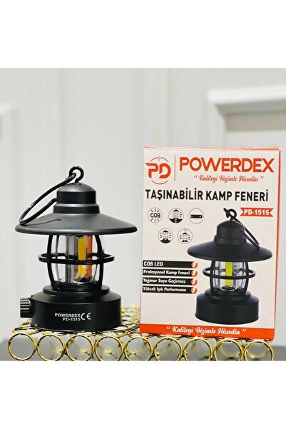 powerdex PD-1515 Taşınabilir Şarjlı Kamp Lambası