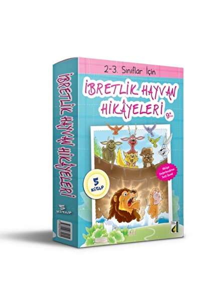 Damla Yayınevi İBRETLİK HAYVAN HİKAYELERİ (5 KİTAP)