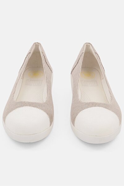 Fitflop Kids Girl Slip On Casual Shoes, Grey Combo