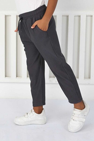 SENZA NOME STIL Fitilli Pantolon Gürünümlü Eşorfman altı