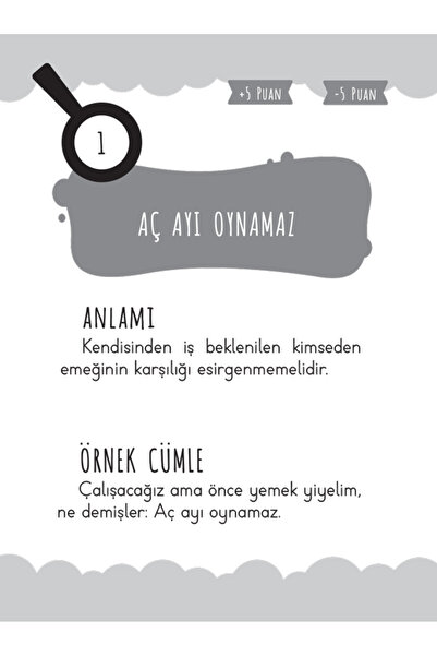 Damla Yayınevi OYUNLARLA ATASÖZÜ KARTLARI