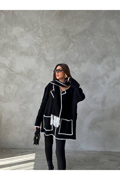 Store Şal Yaka Detaylı Hırka