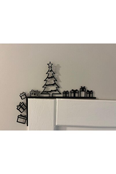 EYBaskı Tasarım IMPRIMARE 3D NEGRA TEMATICĂ DE CRĂCIUN UȘĂ - ORNAMENT DE RÂND...