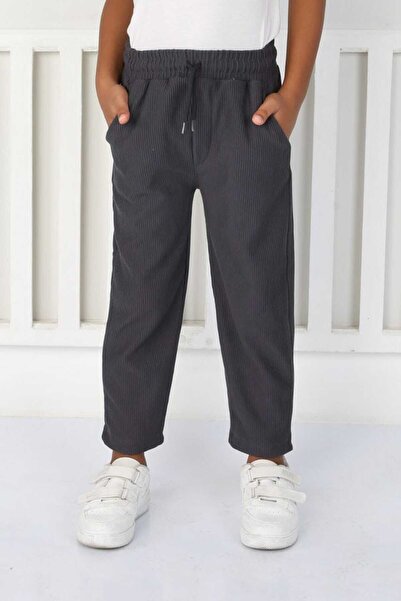 SENZA NOME STIL Fitilli Pantolon Gürünümlü Eşorfman altı