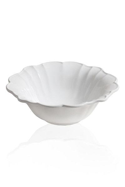The Mia Grd0010 White Grande Salad Bowl - 28X10 cm