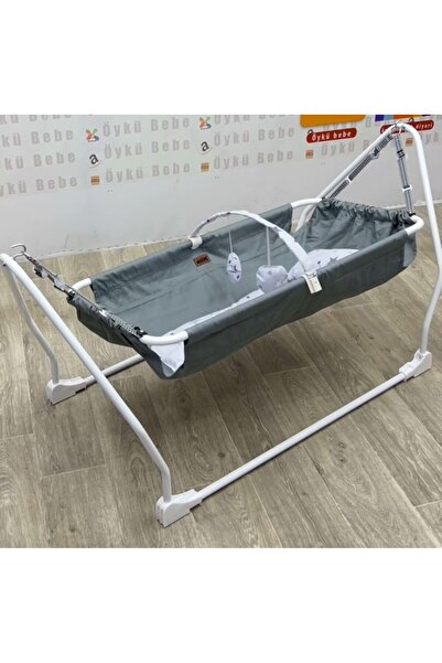 ÖYKÜ BEBEK DUNYASI KATLANIR HAMAK -SALLANIR SABİTLENİR -YÜKSELİK AYARLARLANAB...