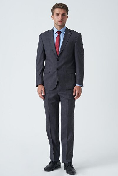 White Stone Derby T2460 Slim Fit 4 Drop Lycra Suit Patterned