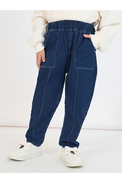 Styli Square Pocket Design Tapered Jean