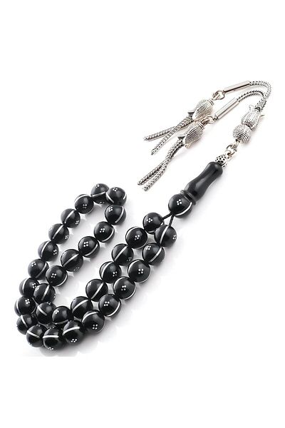 TESBİHCİBABA Ankle Length Georgia Oltu Stone Rosary