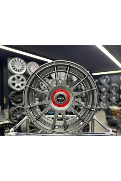 SHLK PEUGEOT CİTROEN UYUMLU OZ RACİNG MOTORSPORT GUN METAL JANT TAKIMI