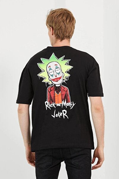 Figo Ανδρικό μπλουζάκι Oversize με στάμπα