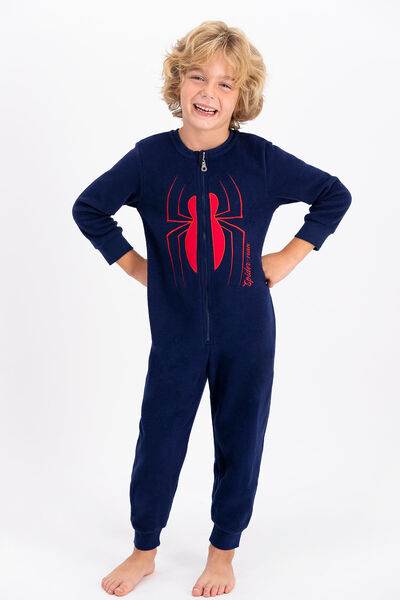 SPIDERMAN Spider Man Erkek Çocuk Lacivert Tulum