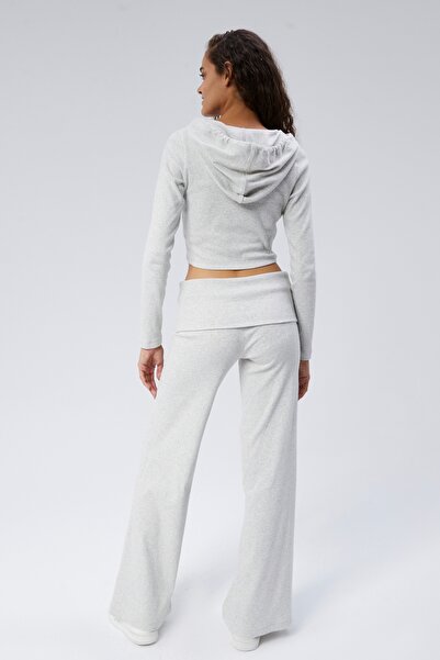 Nineteen Brand Katlanır Belli Plazzo Pantolon