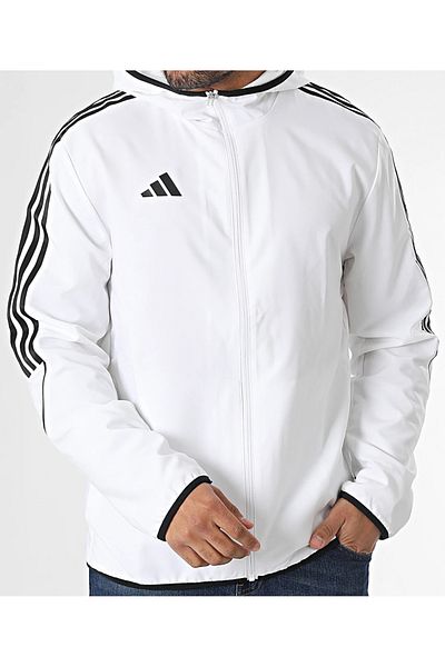 adidas Jachetă sport pentru bărbați Tiro23 L Wb HZ9068 albă