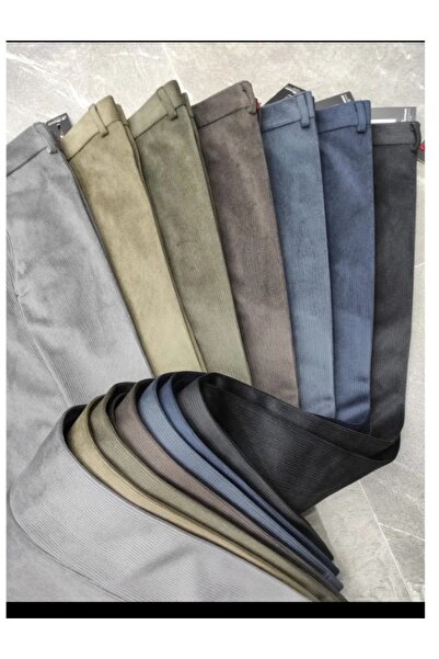 Cinar erkek giyim KADİFE PANTOLON KLASİK KESİM KISLIK