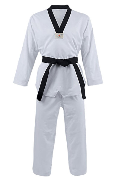 SENSON Siyah Yaka Taekwondo Elbisesi