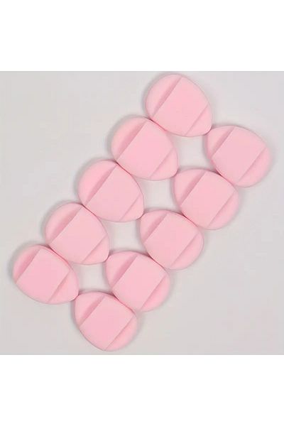 PABALAS 4Pcs Mini Cosmetics - Puff Finger Face Makeup, Sponge under Eye Concealer, Dry Wet Cloth Sponge Concealer