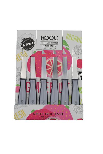 POINTTECH Fruit Knife Set of 6 - Quality Steel Material