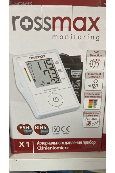 Rossmax Otomatik Koldan Ölçen Tansiyon Aleti X1