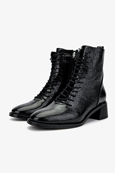 Valmenti Kadın . Siyah Topuklu Bot