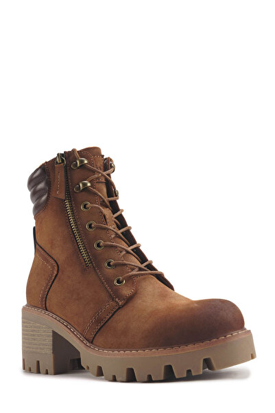 Polaris 324651.Z 4PR Taba Kadın Topuklu Bot