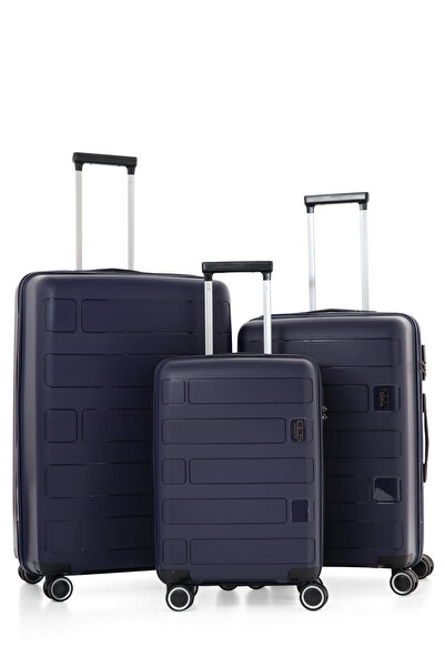 ÇÇS Ççs 5236 Kabin, Orta ve Büyük Boy 3'lü Valiz Seti