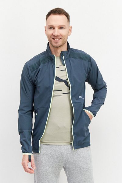 Puma Men Sportswear Fit Training Jacket, Dark Grey
