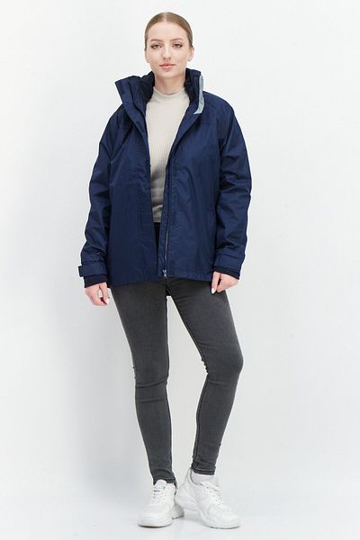 Trespass Women Plain Bomber Jacket, Navy Blue