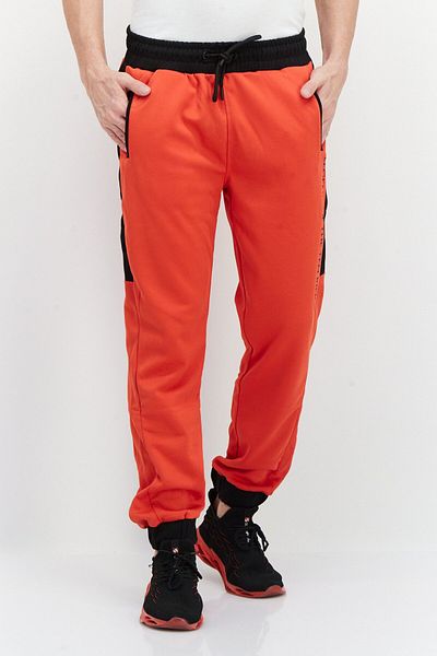 DIFUZED Men Marvel Graphic Drawstring Sweatpants, Red