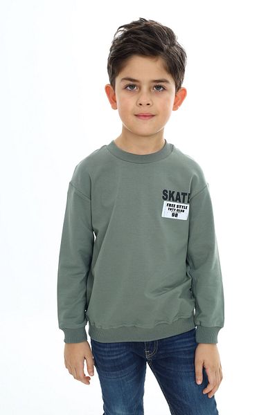 Toontoy Boy's Printed Sweatshirt