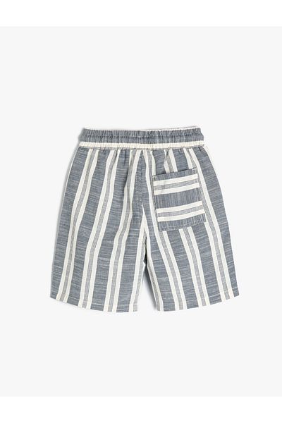 Koton Chino Shorts Tie Waist Pocket Cotton