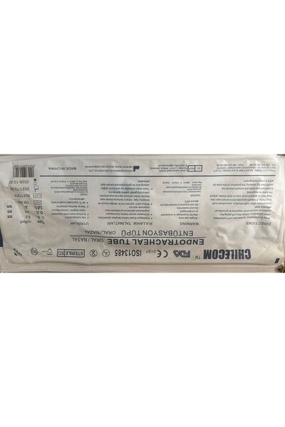 Nextech Chilecom Entübasyon Tüpü Kaflı No: 6 mm - 1 adet
