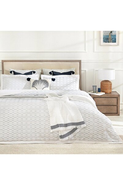 Chakra Ascar Nevresim Seti Çift Kişilik Beyaz