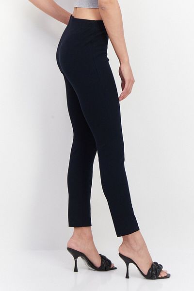 Karen Kane Women Regular Fit Solid Piper Pants, Navy