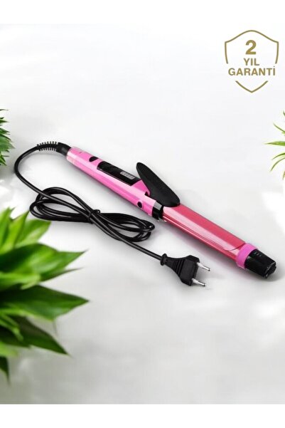 FTA TİCARET مكواة تجعيد الشعر المطلية بالسيراميك مع 5 إعدادات مختلفة للحرارة ...