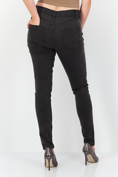 French Connection Women Washed 30 Inseam Skinny Pants, Dark Grey