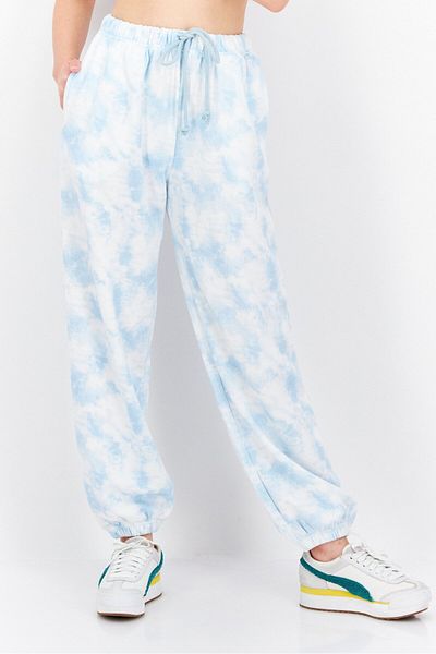Levi's Women Regular Fit Tie Dye Sweatpants, Blue